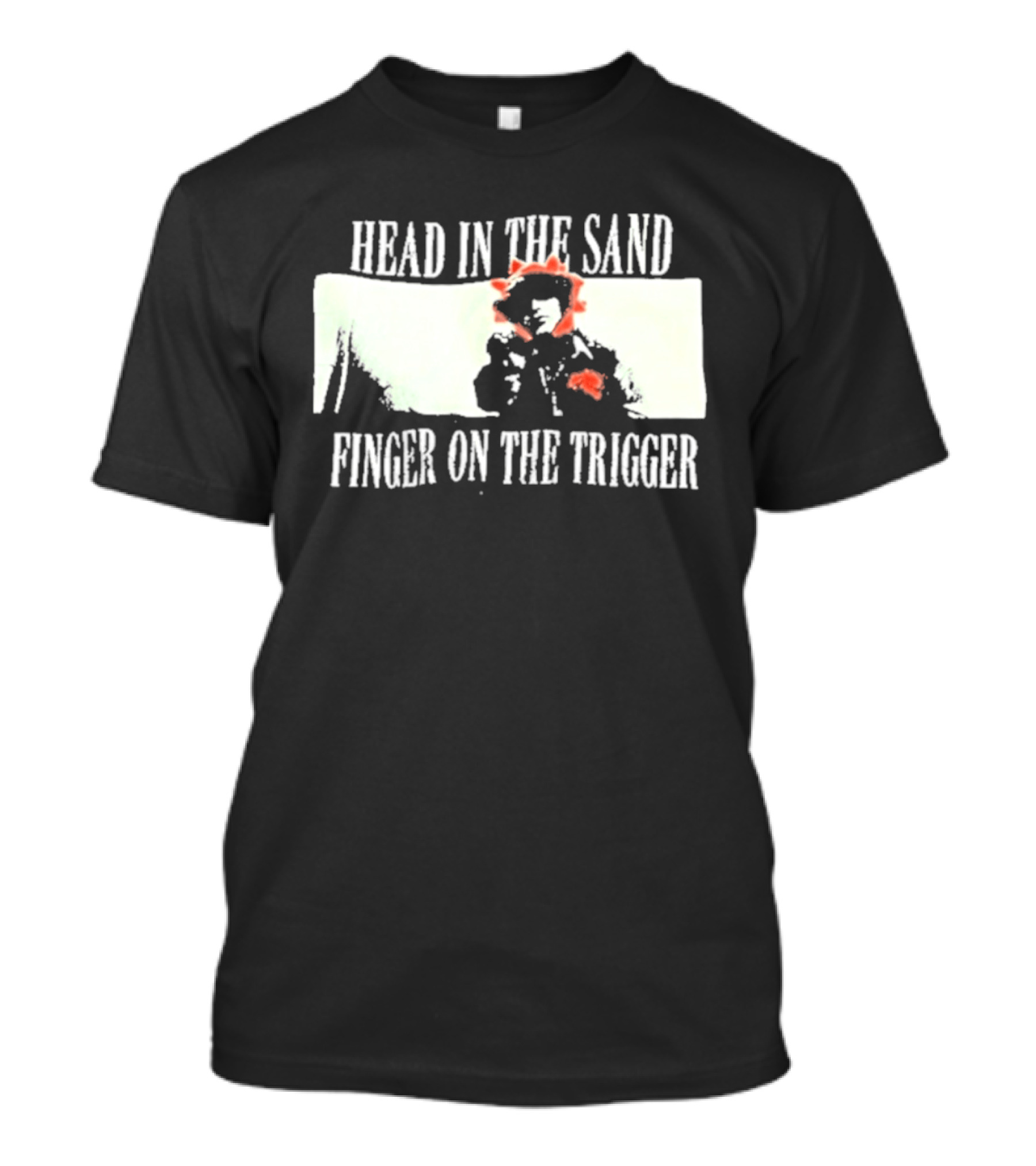 Head In The Sand Finger On The Trigger Artio T-Shirt