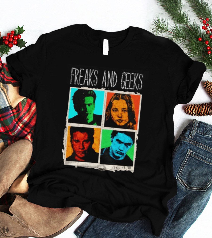 Freaks And Geeks Class Of 81 TV Show Cult Classic Character Portraits T-Shirt