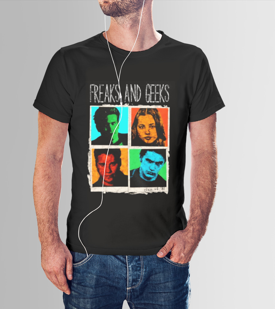 Freaks And Geeks Class Of 81 TV Show Cult Classic Character Portraits T-Shirt