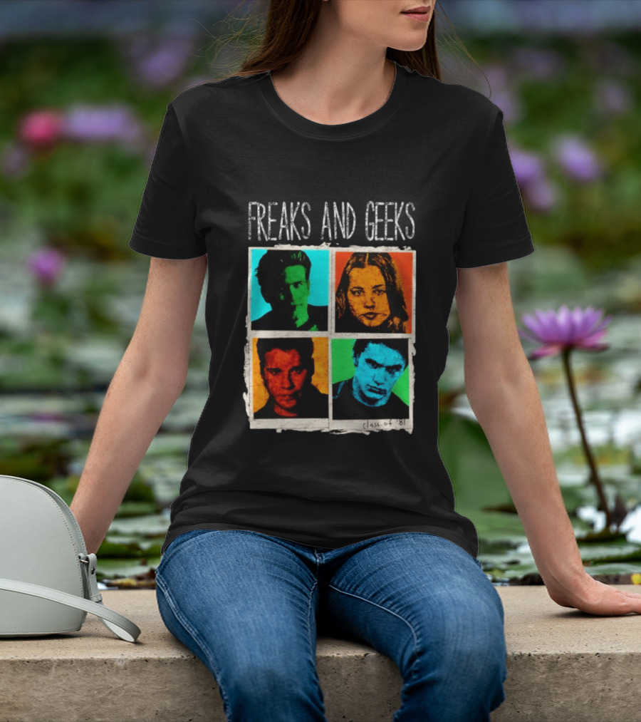 Freaks And Geeks Class Of 81 TV Show Cult Classic Character Portraits T-Shirt