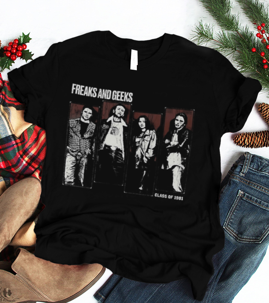 Freaks And Geeks Class Of 1981 Vintage High School Style 1980s Retro Clothing T-Shirt