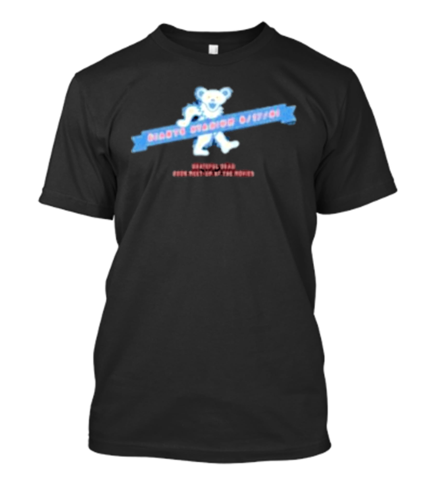 Grateful Dead Giants Stadium 6/17/91 Steal Your Face Skeleton Iconic Band T-Shirt