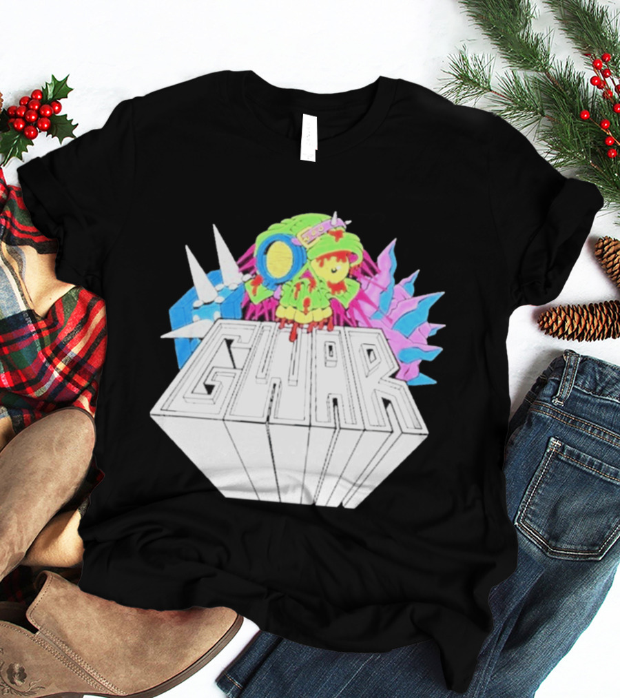 GWAR Rotting Skull Character Spiked Armor T-Shirt