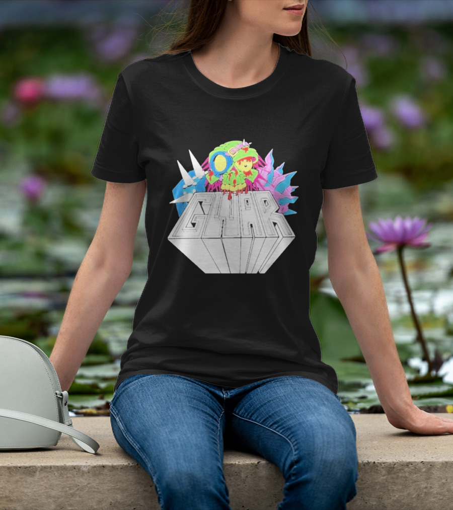 GWAR Rotting Skull Character Spiked Armor T-Shirt