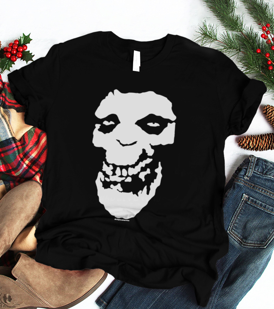 Halftime A Bathing Ape Misfits Fiend Skull T-Shirt