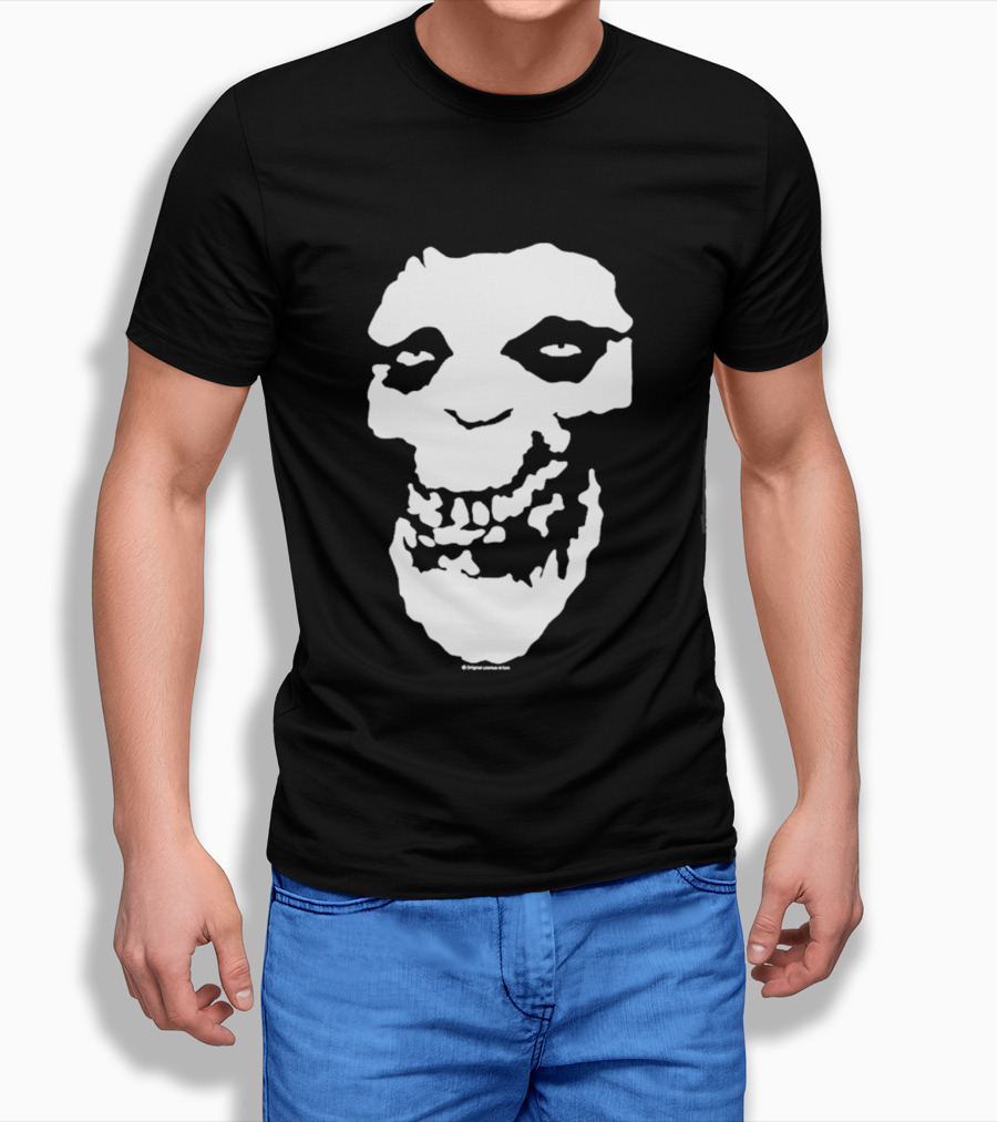 Halftime A Bathing Ape Misfits Fiend Skull T-Shirt