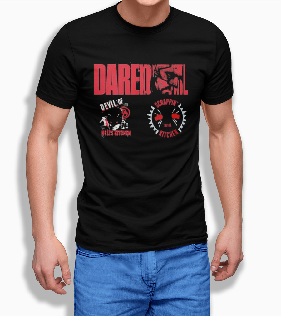 DAREDEVIL Devil Of Hell's Kitchen Scrappin T-Shirt