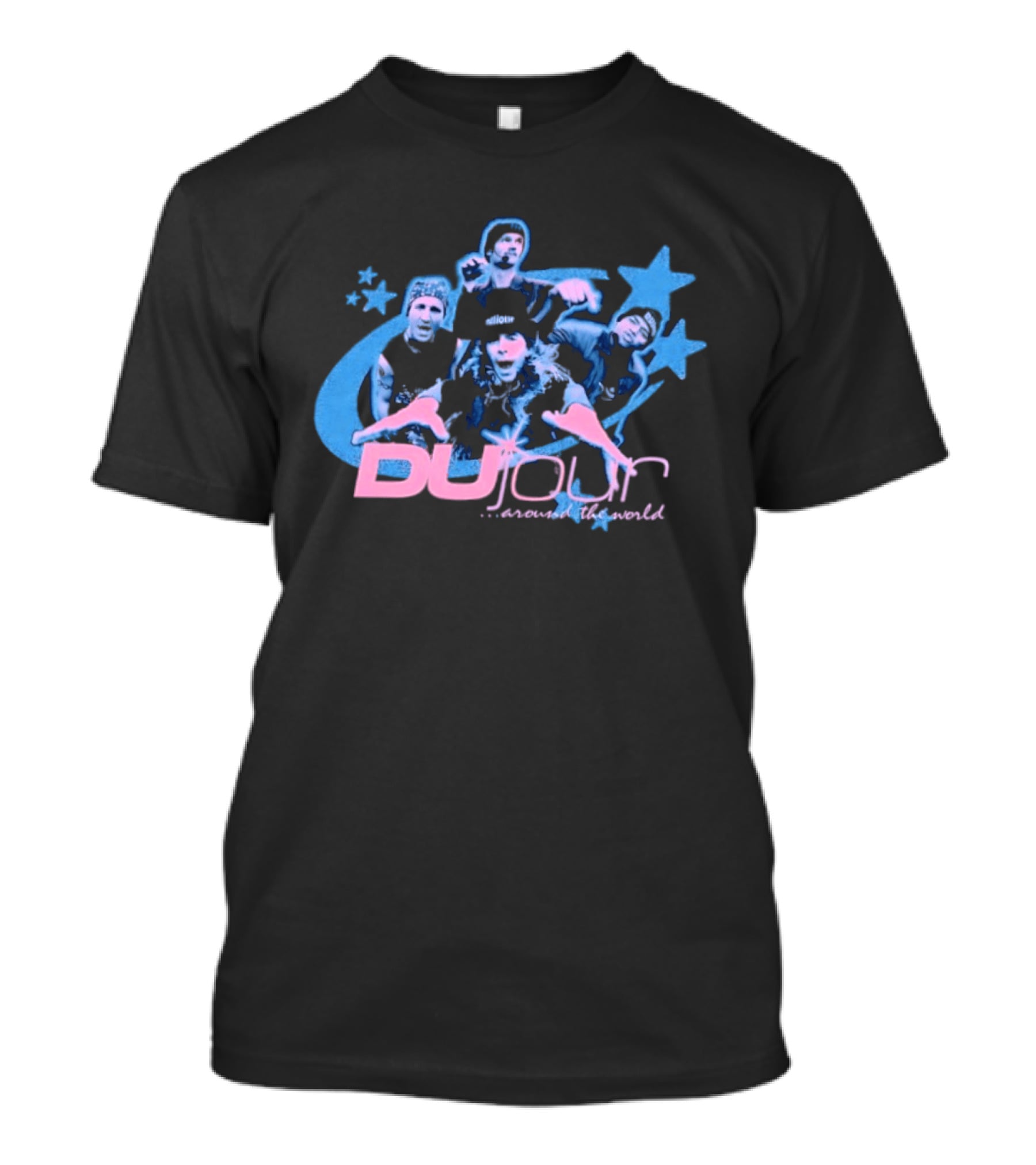 Dujour Band Around The World Josie And The Pussycats Stars T-Shirt