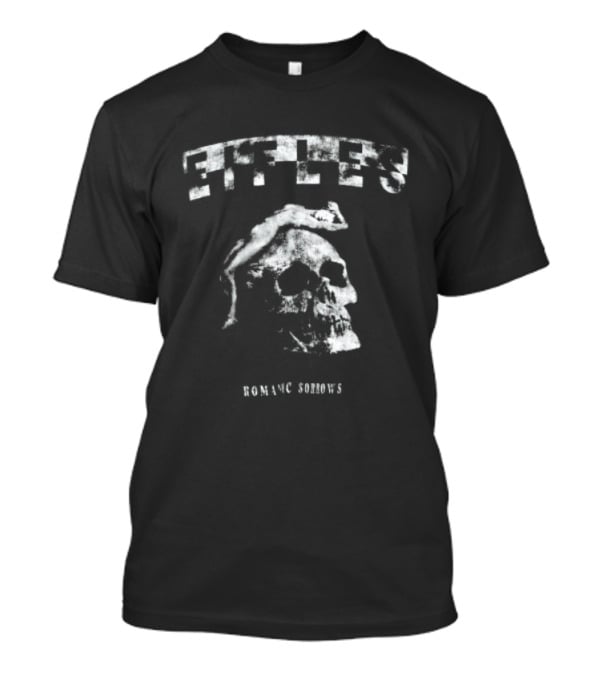 Eifles Romanc Sorrows Skull Gothic Dark T-Shirt