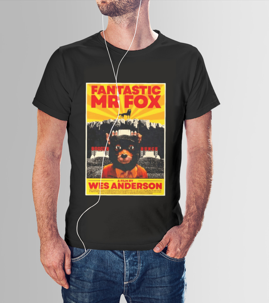 Fantastic Mr Fox Wes Anderson Film Boggis Bunce Bean Be An Animal T-Shirt