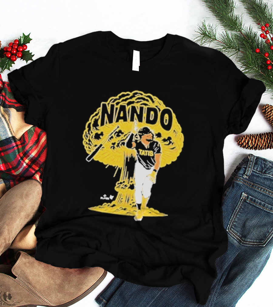 Fernando Tatis Jr Nando Baseball Explosion T-Shirt