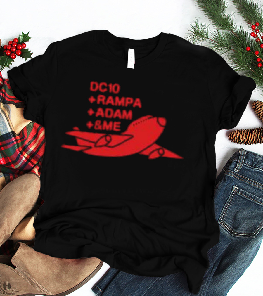 Keinemusik DC10 Rampa Adam &Me 2026 Airplane Collaboration T-Shirt
