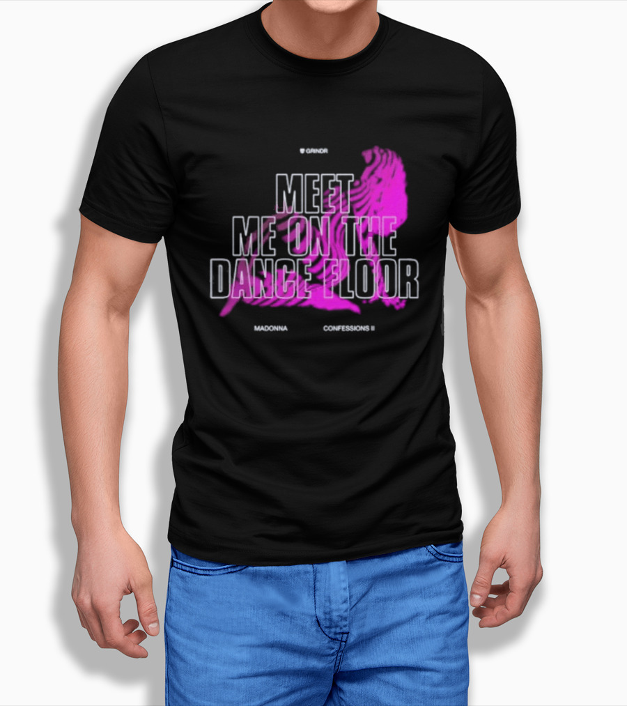 Madonna Meet Me On The Dance Floor Confessions II Grindr T-Shirt