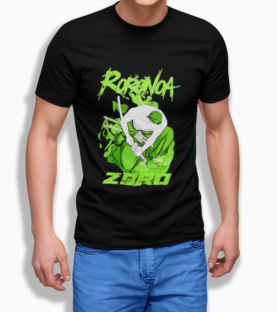 Roronoa Zoro Tonal One Piece Anime T-Shirt