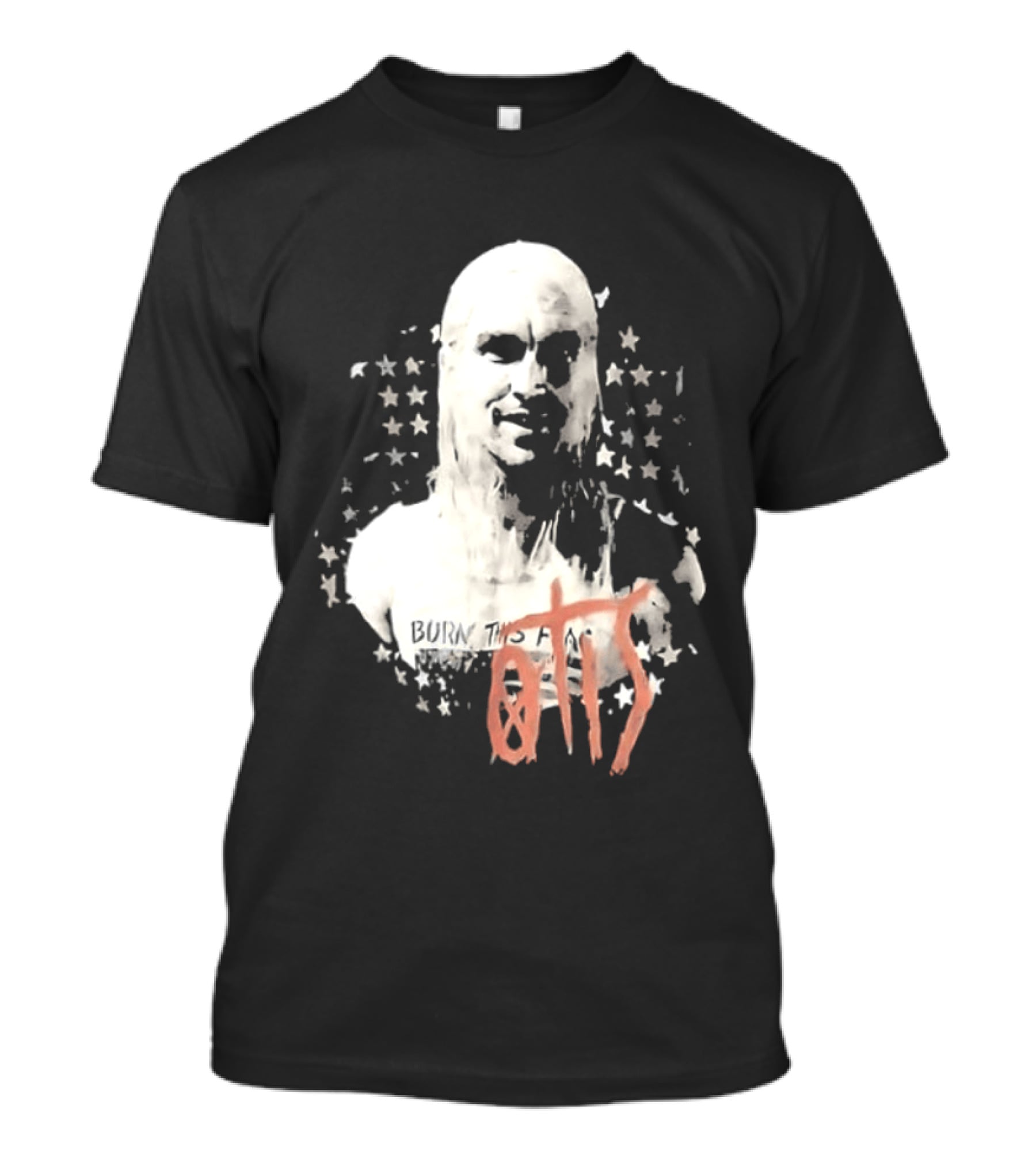House Of 1000 Corpses Otis Rob Zombie Stars 2 Sided T-Shirt