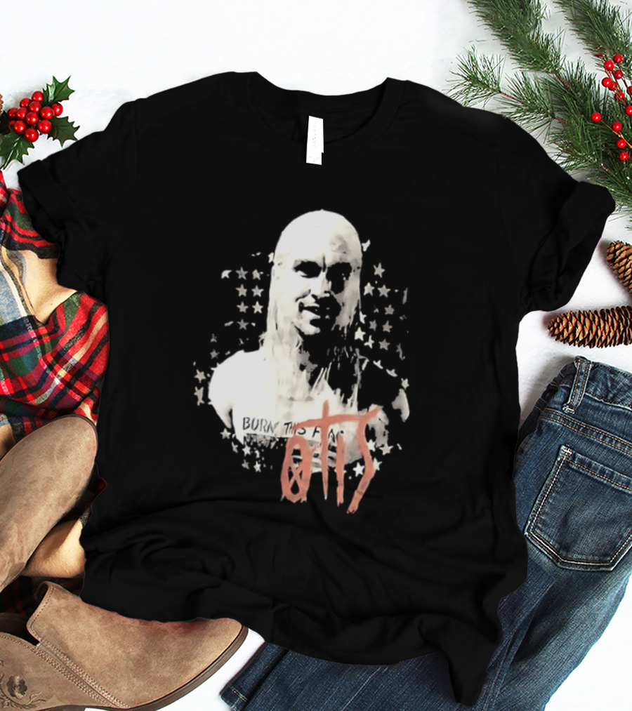 House Of 1000 Corpses Otis Rob Zombie Stars 2 Sided T-Shirt