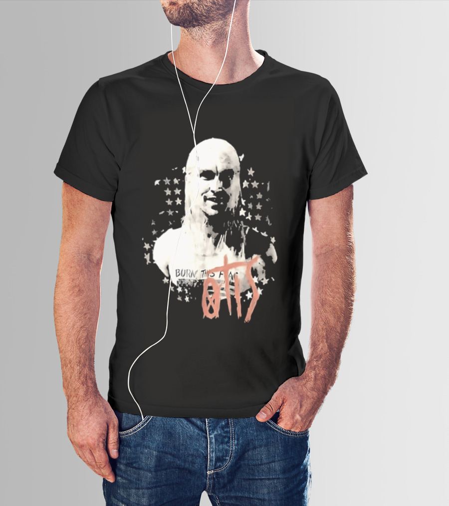 House Of 1000 Corpses Otis Rob Zombie Stars 2 Sided T-Shirt