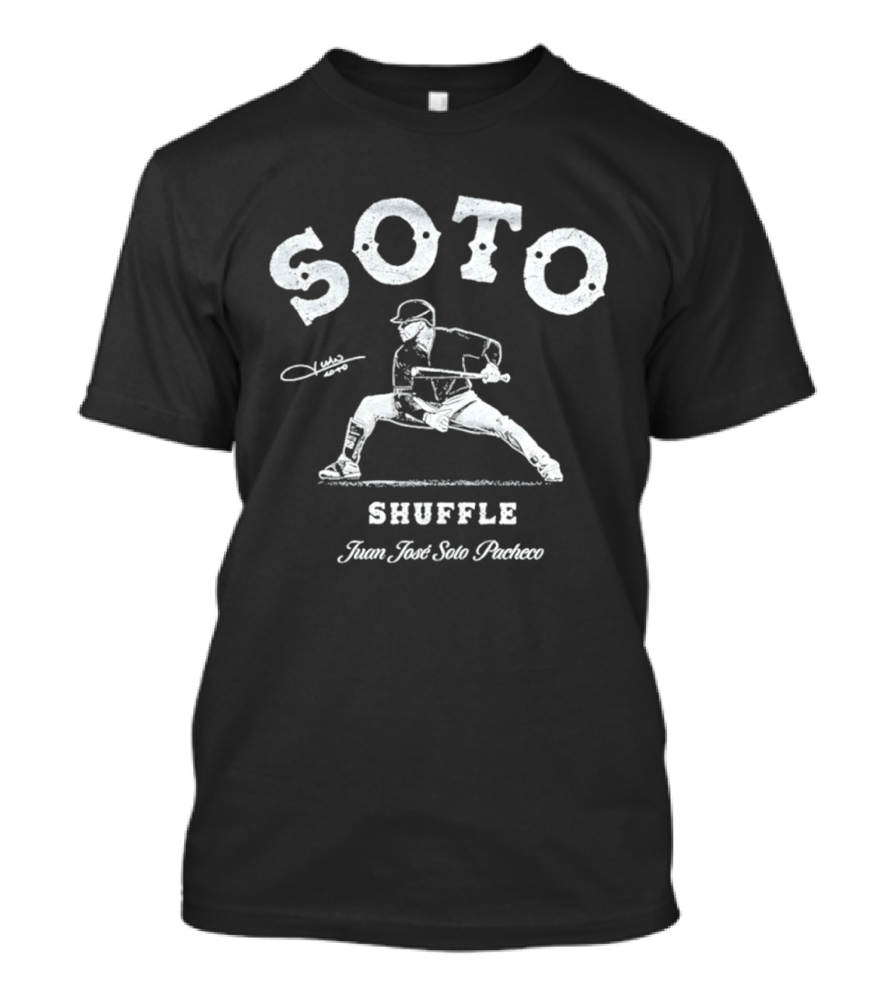 Soto Shuffle Juan Jose Soto Pacheco Baseball T-Shirt