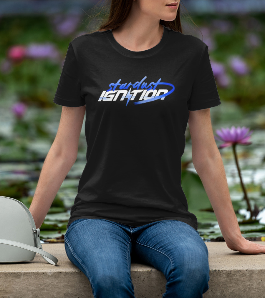 Stardust Ignition Blue Lightning T-Shirt
