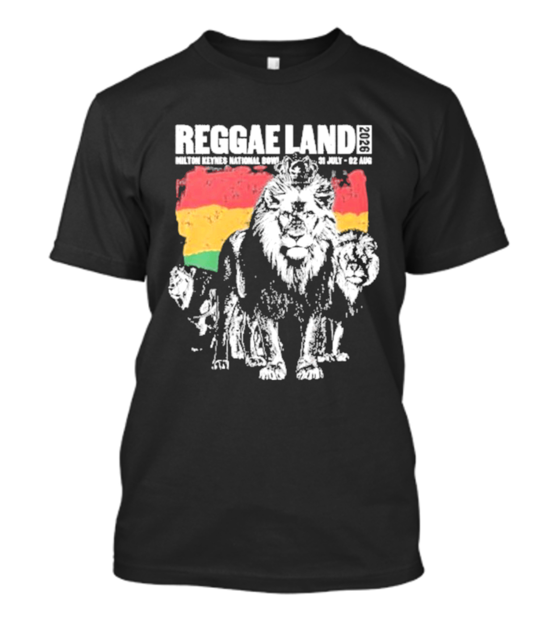 Reggae Land 2023 Lion Pride Wolverhampton 29 July 30 July T-Shirt