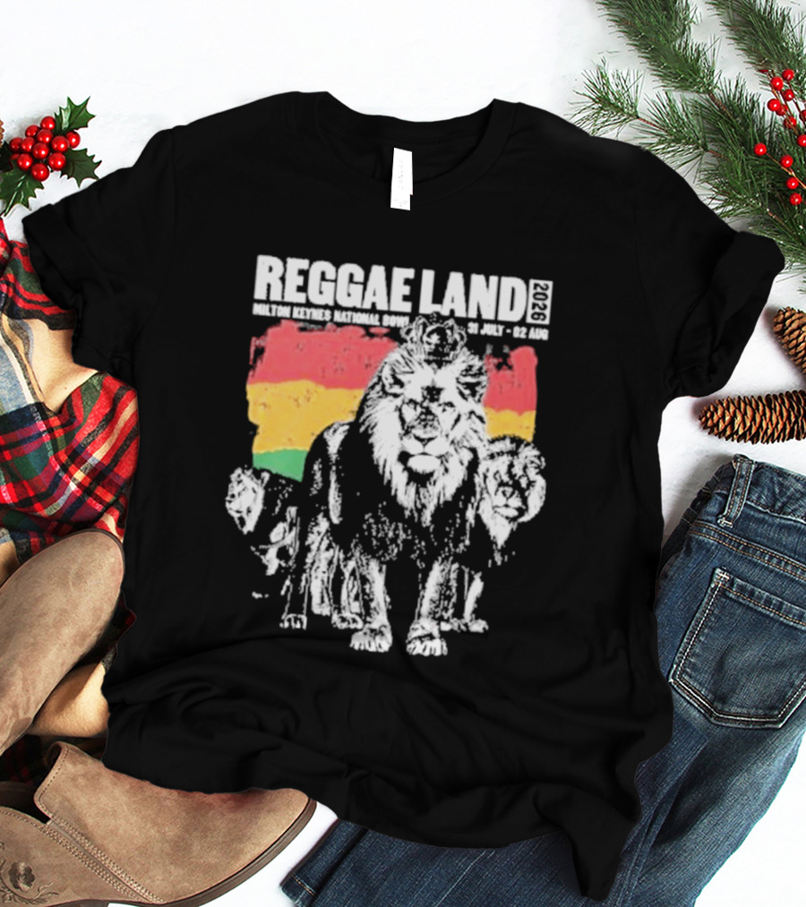 Reggae Land 2023 Lion Pride Wolverhampton 29 July 30 July T-Shirt