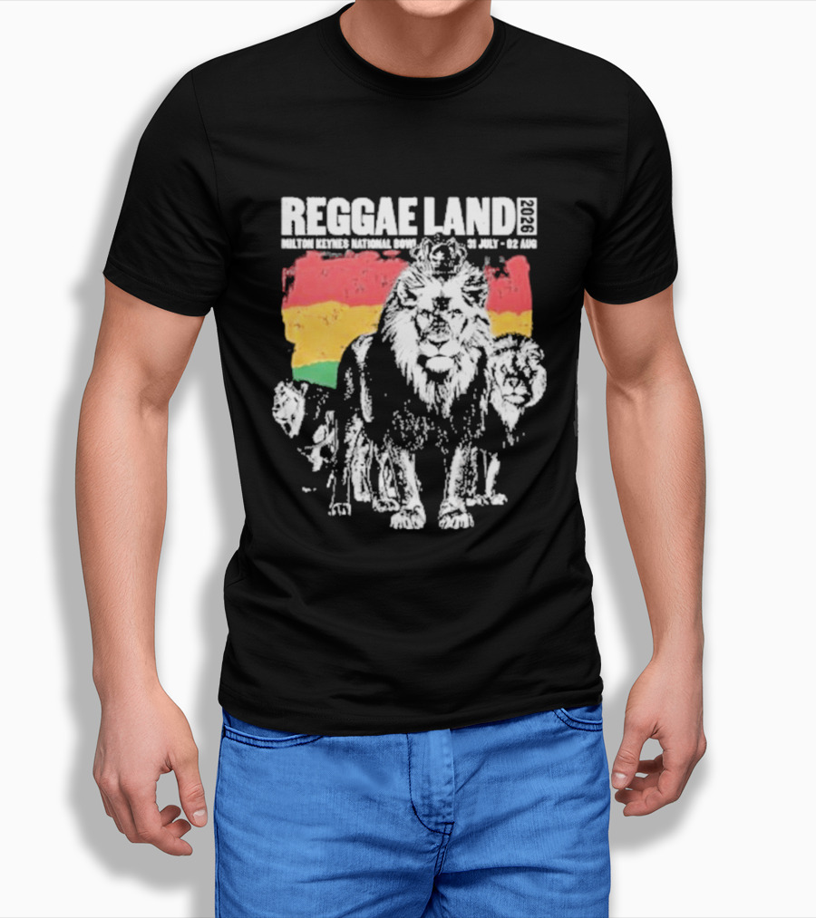 Reggae Land 2023 Lion Pride Wolverhampton 29 July 30 July T-Shirt