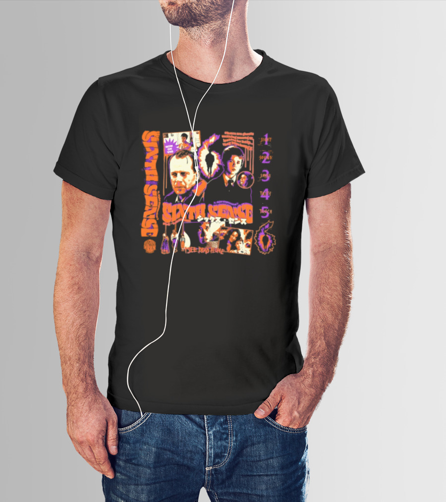 The Sixth Sense I See Dead People Movie With Characters T-Shirt