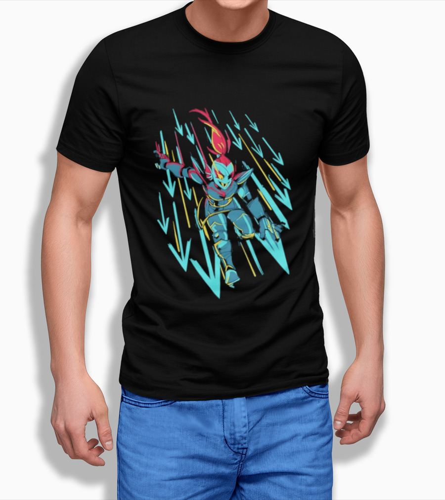 Undyne Onslaught 10th Anniversary Undertale T-Shirt