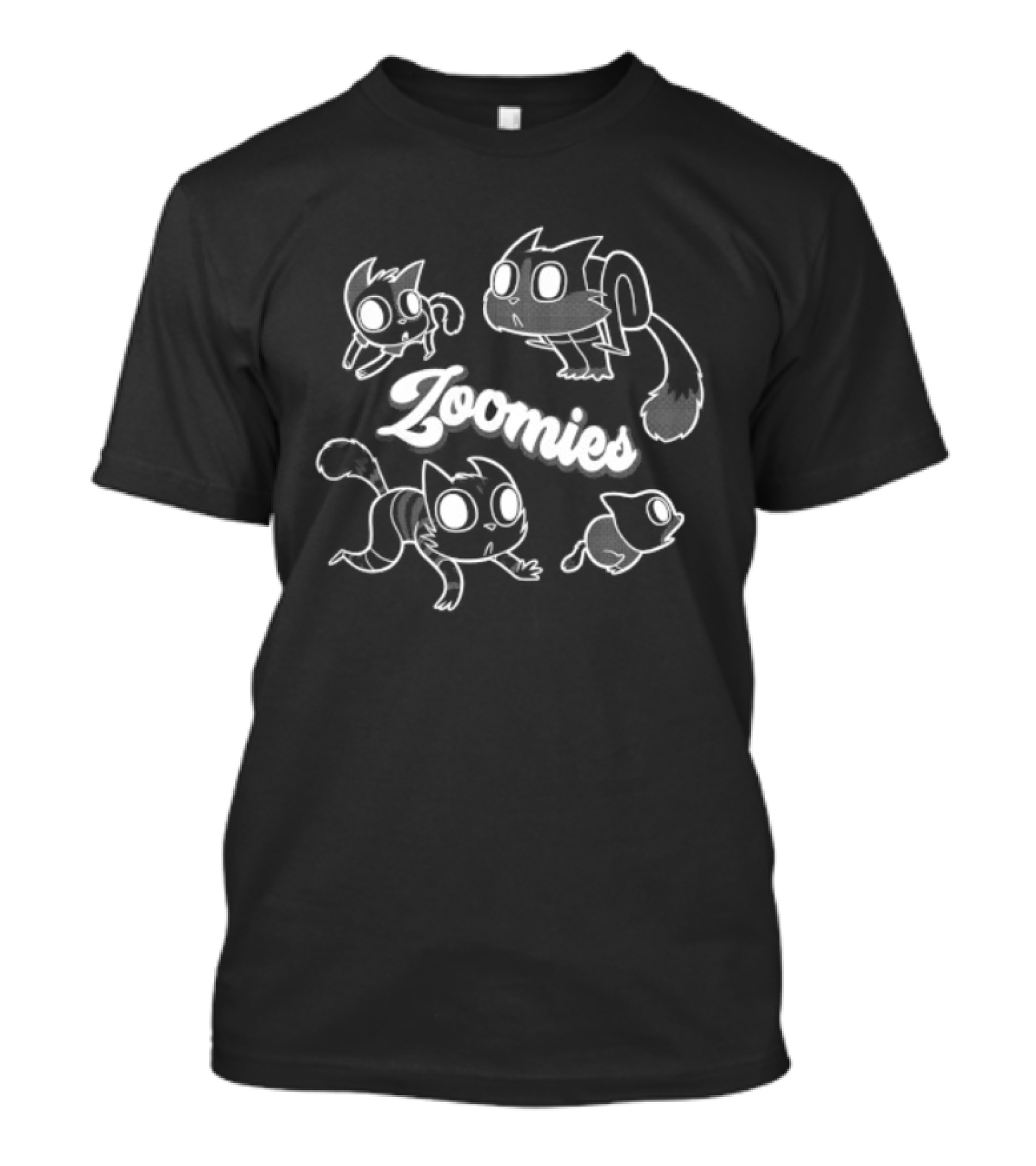Zoomies Cat Kitten Pet Playful Energy T-Shirt
