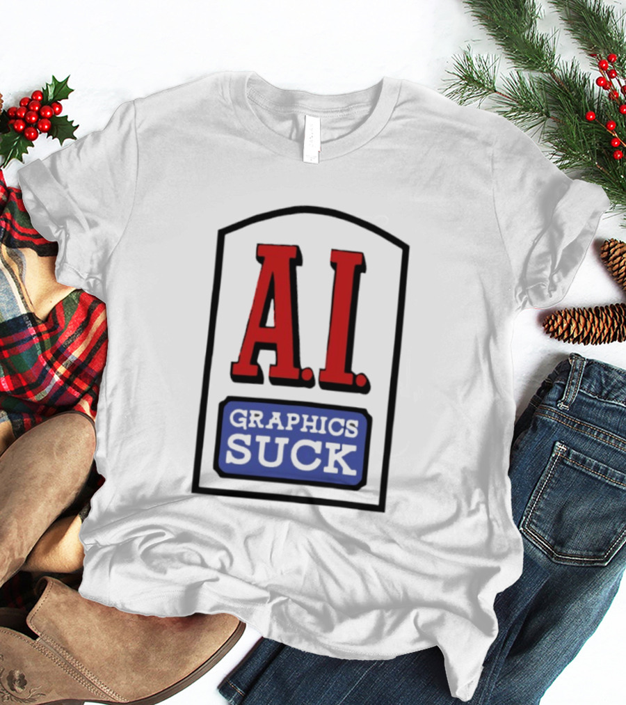 A.I. Graphics Suck T-Shirt