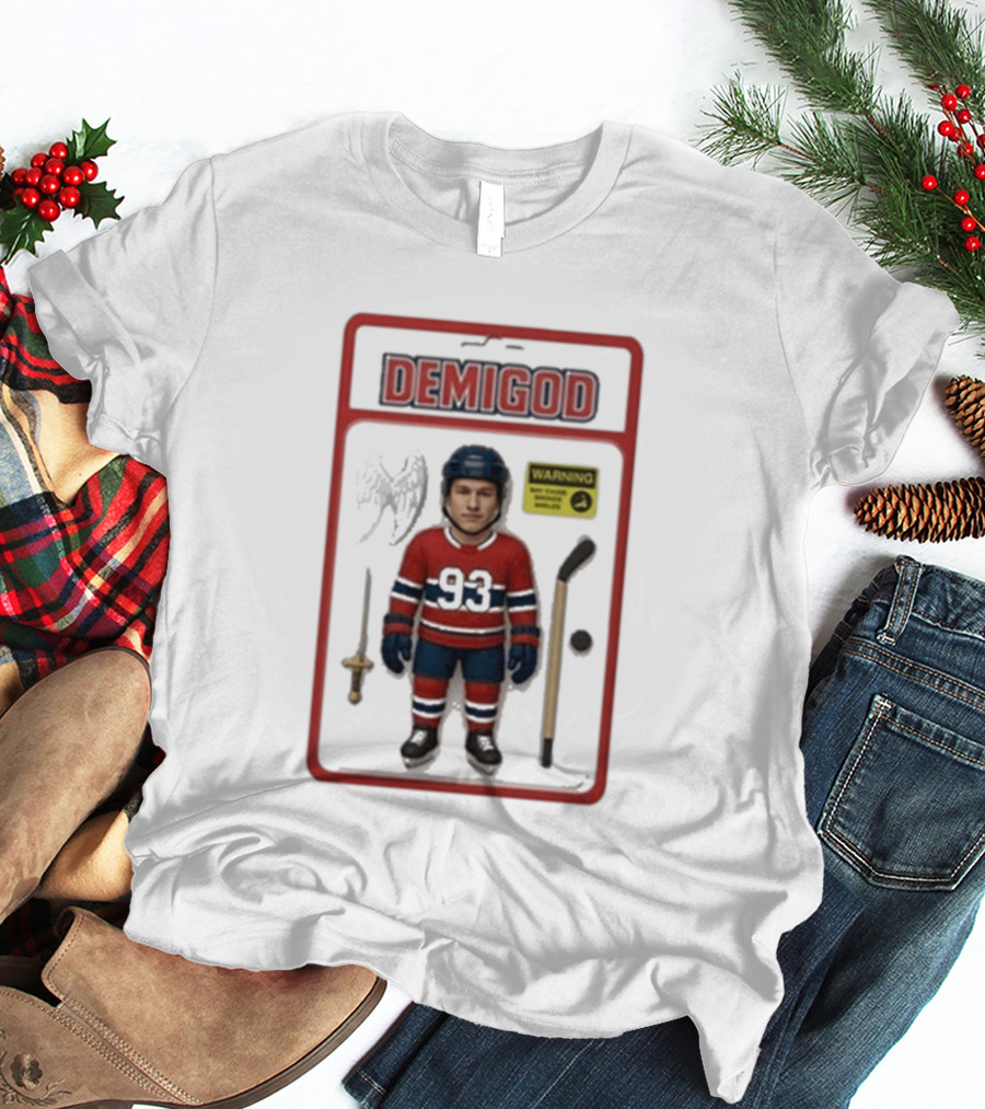 Demigod Warning Ivan Demidov 93 Montreal Canadiens T-Shirt