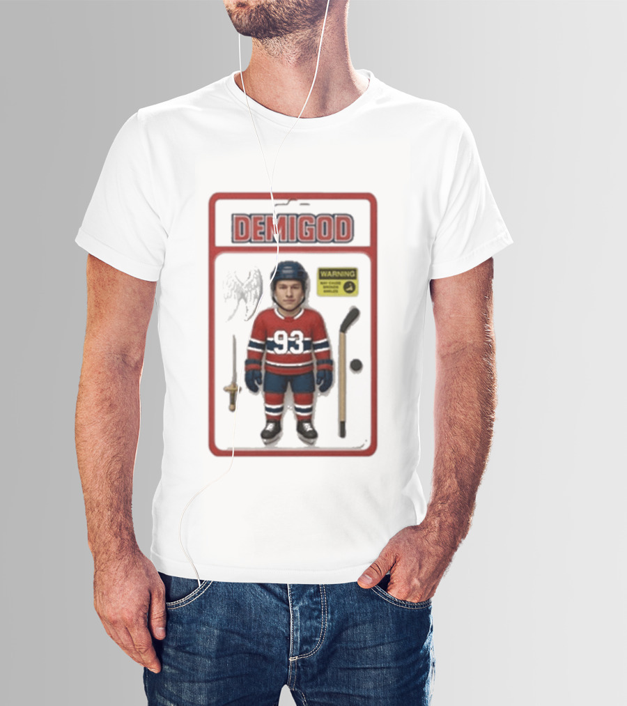 Demigod Warning Ivan Demidov 93 Montreal Canadiens T-Shirt