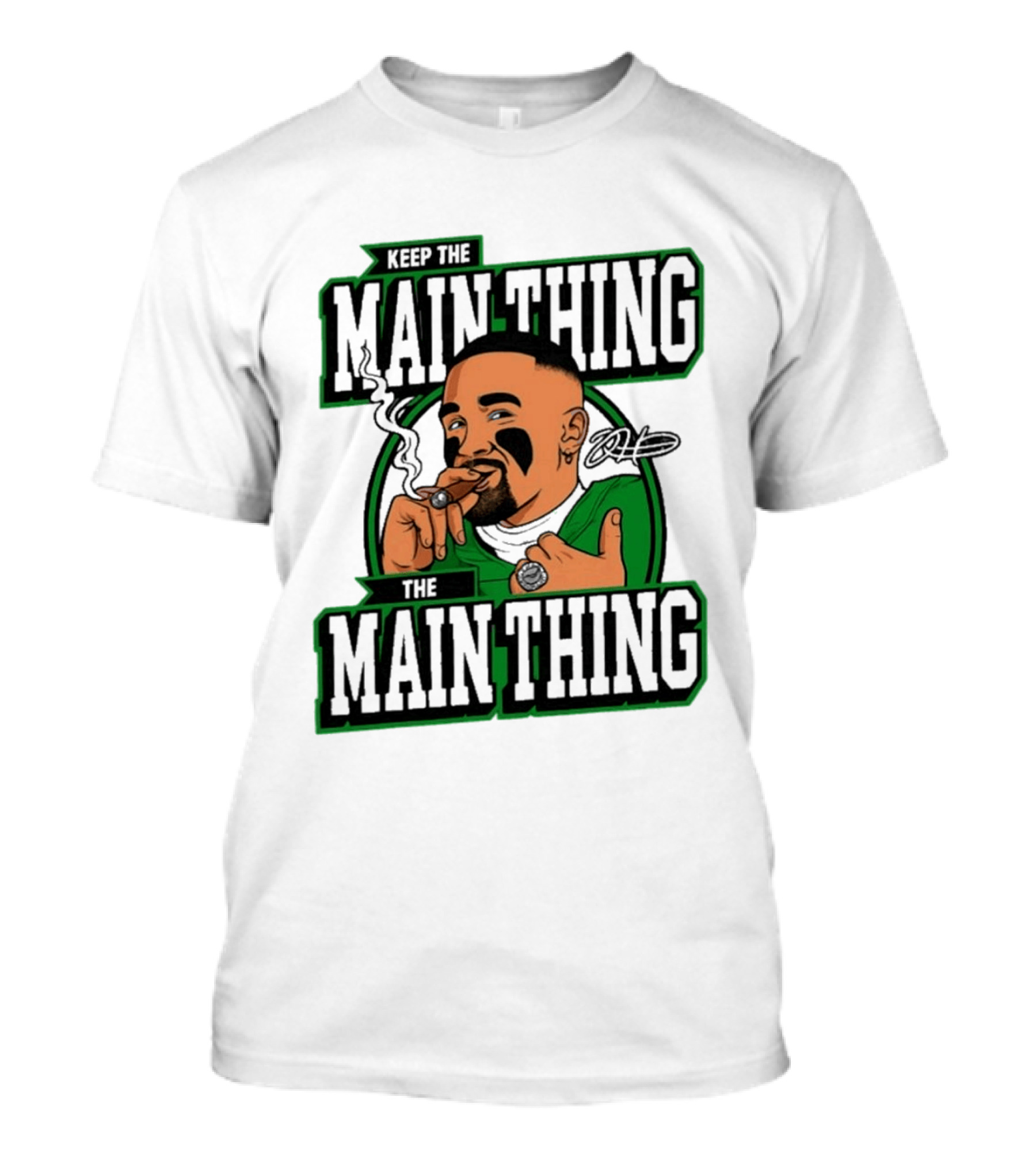 Keep The Main Thing Jalen Hurts Football Player T-Shirt
