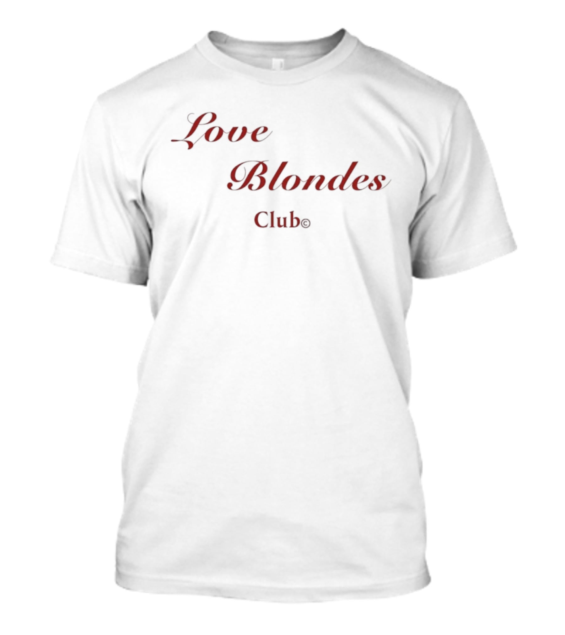 Love Blondes Clube Beverie Blonde T-Shirt