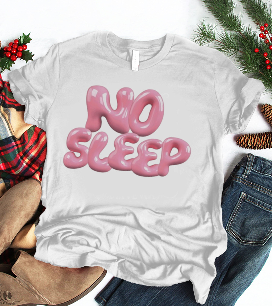 No Sleep Insomnia Exhausted Night Owl Aesthetic Drift Off Tired Mood T-Shirt
