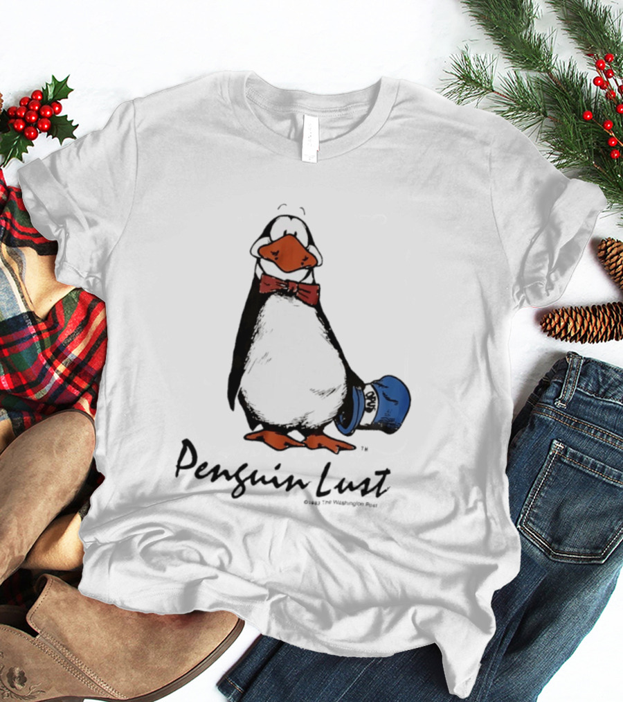 Opus The Penguin Lust 1983 Washington Post T-Shirt