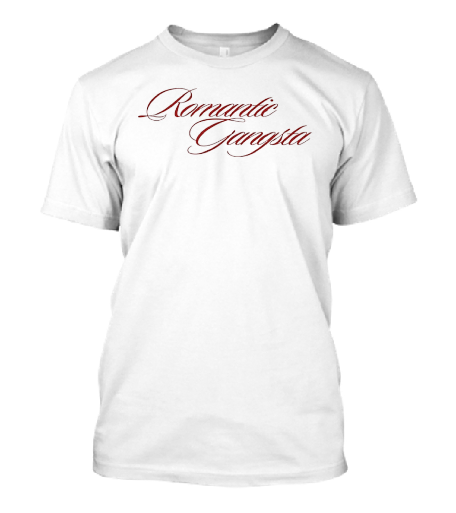 Romantic Gangsta Script T-Shirt