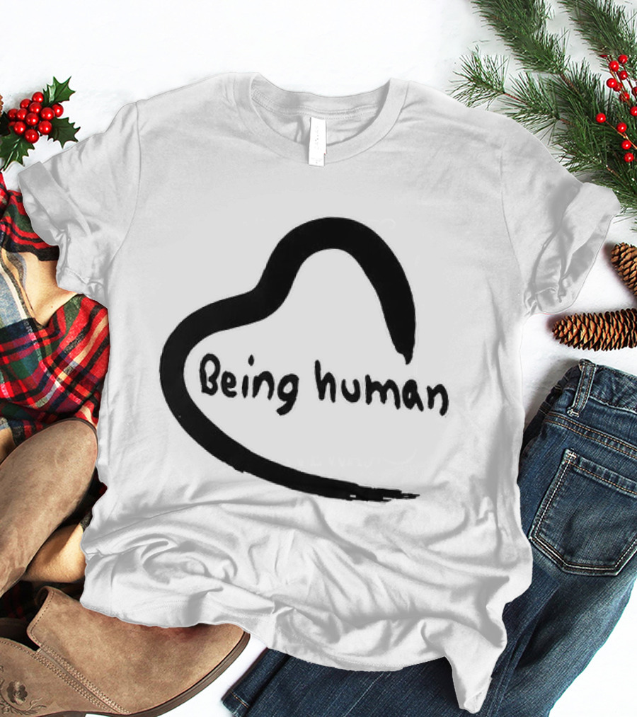 Salman Khan Being Human Heart Logo Coffee T-Shirt