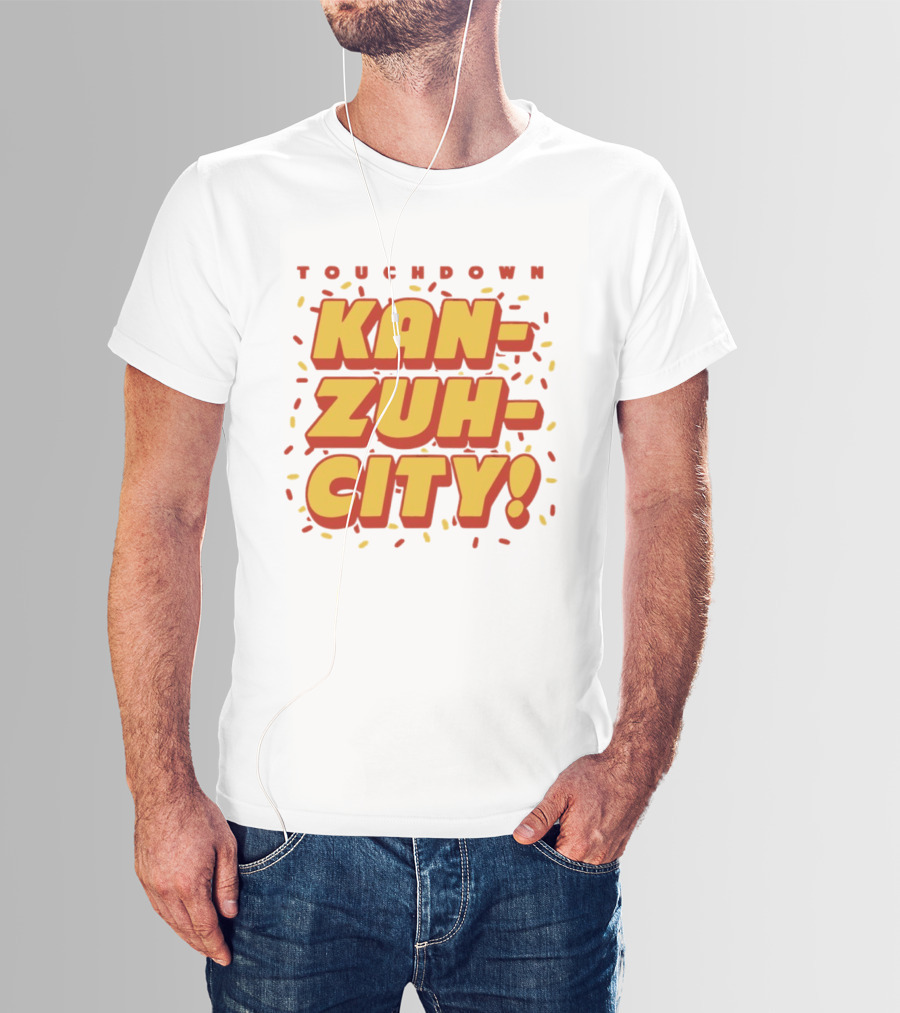 Touchdown Kan Zuh City Kansas City Chiefs Football 2026 T-Shirt