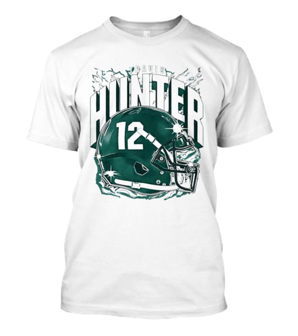 Travis Hunter 12 Helmet Jacksonville Jaguars Sports Fan T-Shirt