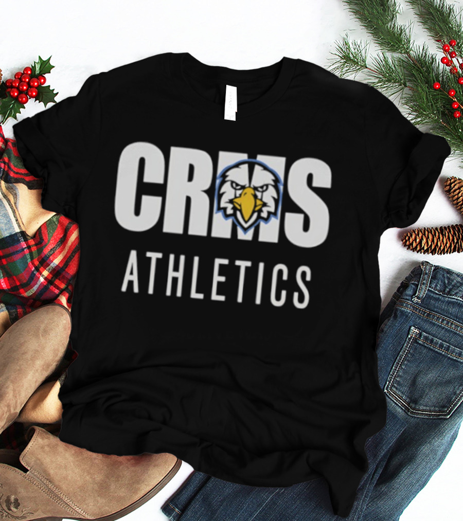 CRMS Athletics Eagle Emblem Canyon Ridge Motif T-Shirt