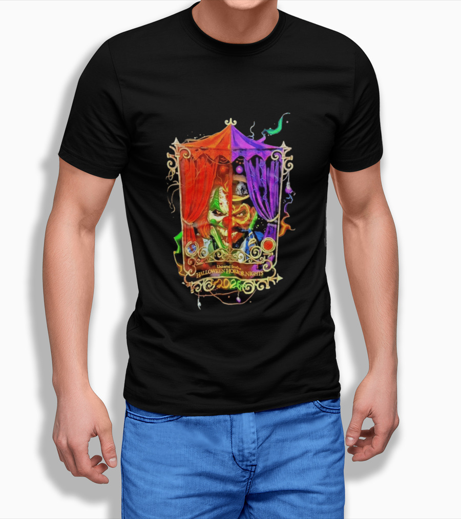 Jack The Clown Dr. Oddfellow Universal Studios Halloween Horror Nights 2026 T-Shirt