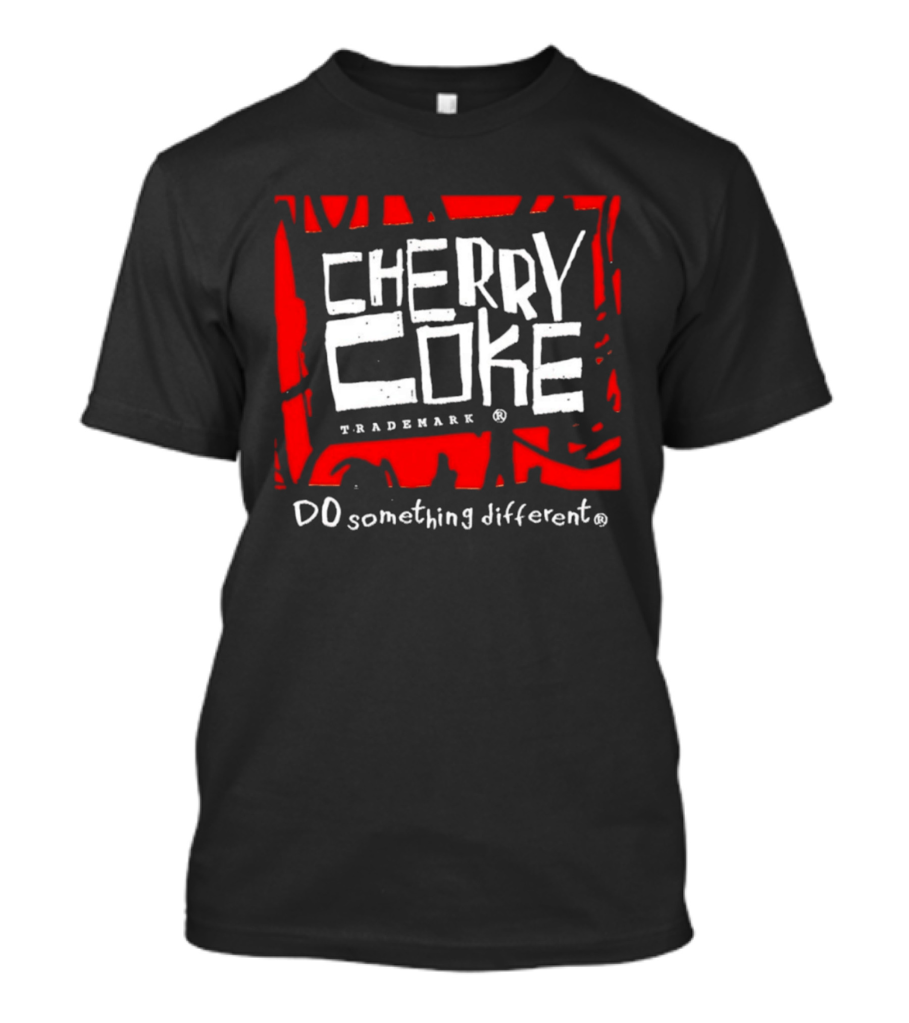 Cherry Coke Trademark Do Something Different T-Shirt