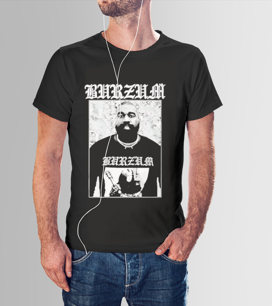 Kanye West Burzum Black Metal T-Shirt