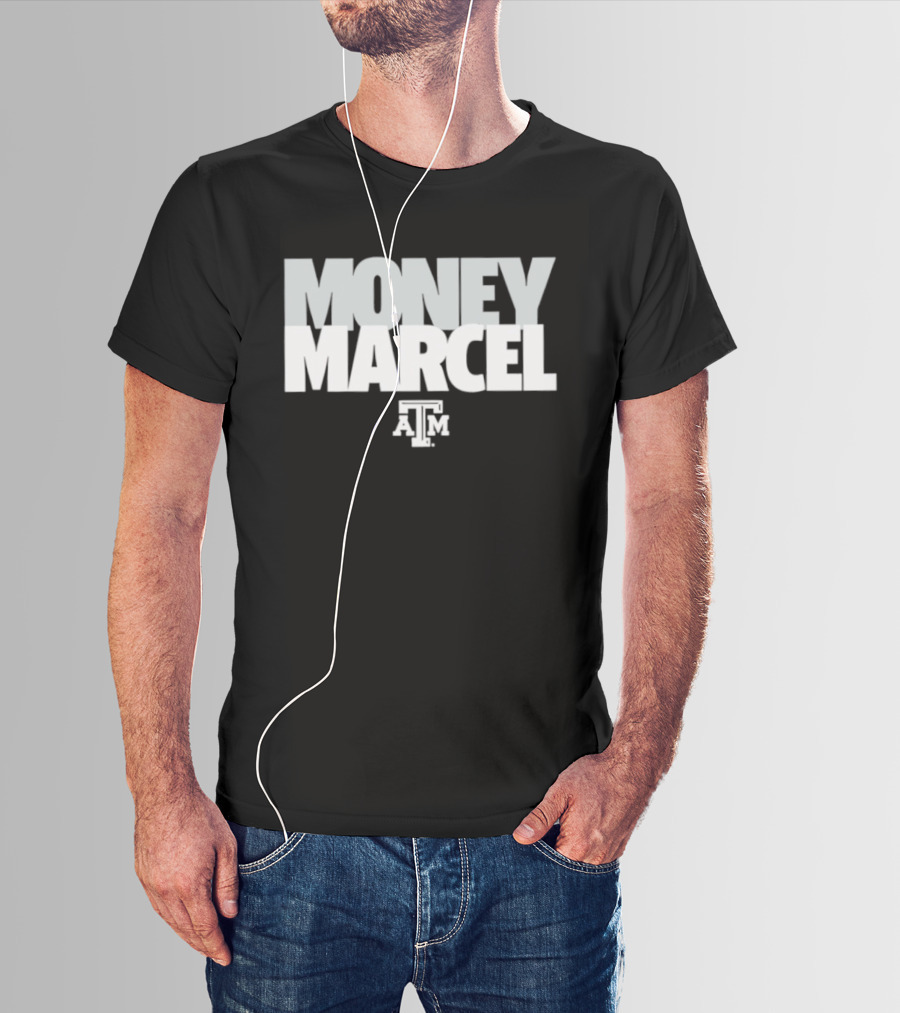 Money Marcel Texas A&M Aggies Football Fan T-Shirt