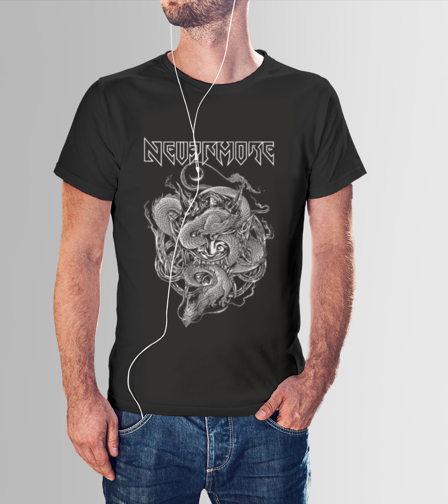 Nevermore Shop River Dragon T-Shirt
