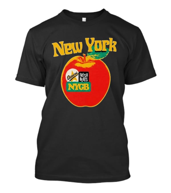 New York Queens Fresh Beats NYGB Apple T-Shirt
