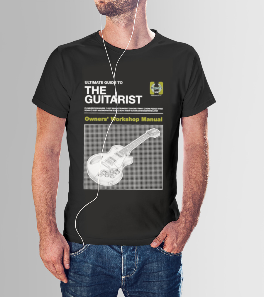 Owners' Workshop Manual For The Guitarist Ultimate Guide T-Shirt