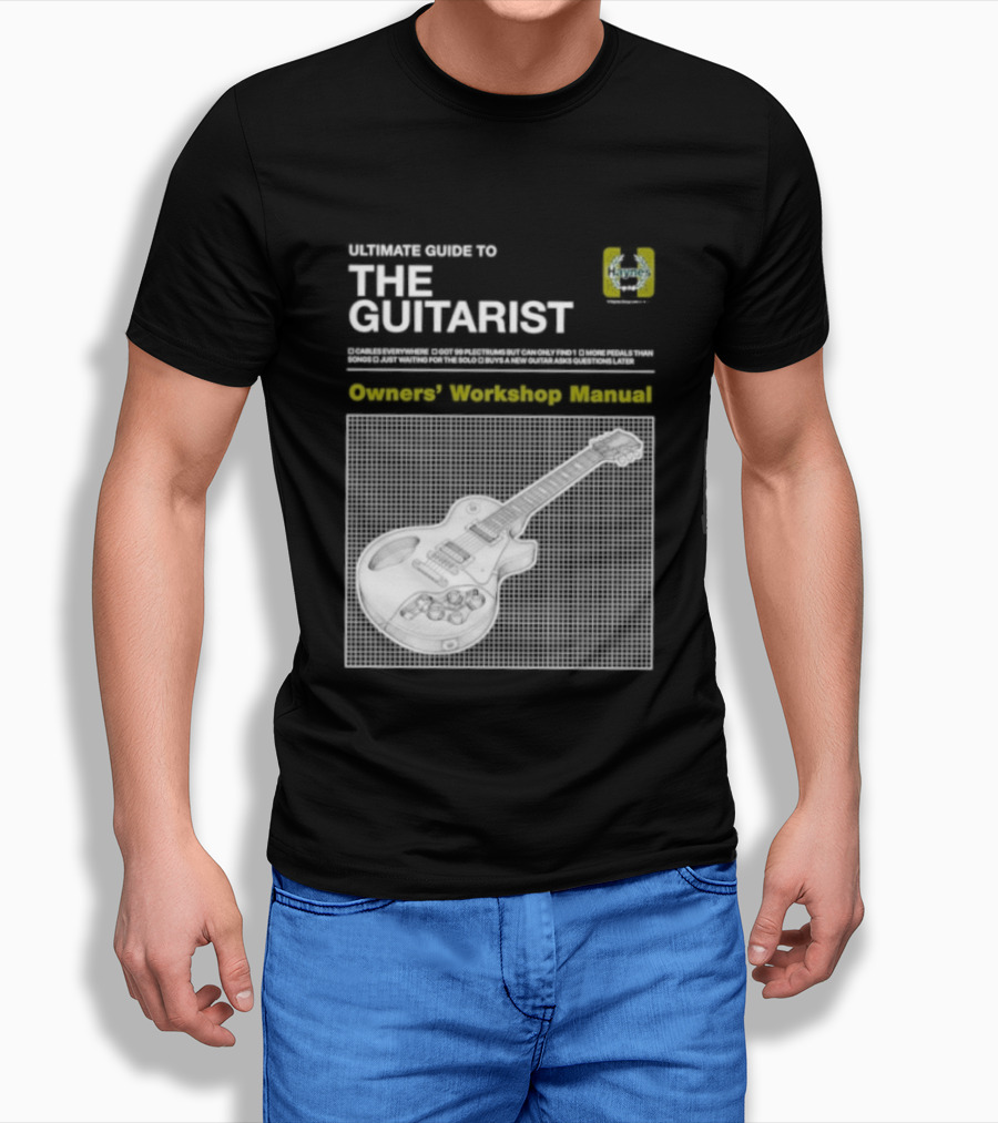 Owners' Workshop Manual For The Guitarist Ultimate Guide T-Shirt