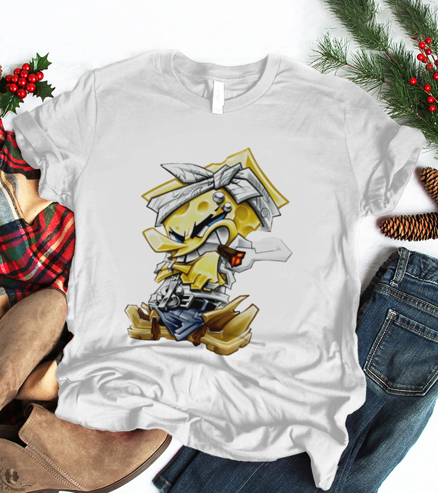 Sponge Squarepants Gangster Bandana Style Graffiti T-Shirt